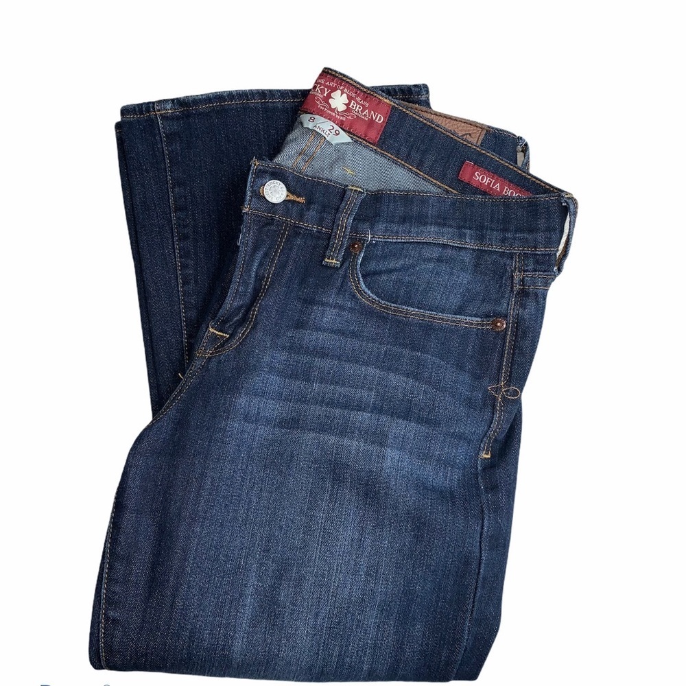 Women’s Lucky Brand Sofia Boot jeans